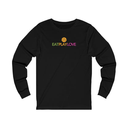 Eat Play Love Pickleball Unisex Long Sleeve Tee