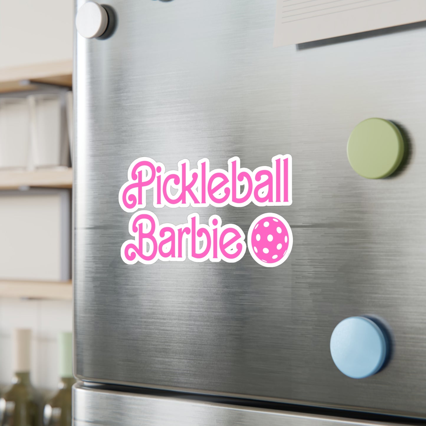 Pickleball Barbie Vinyl Decal