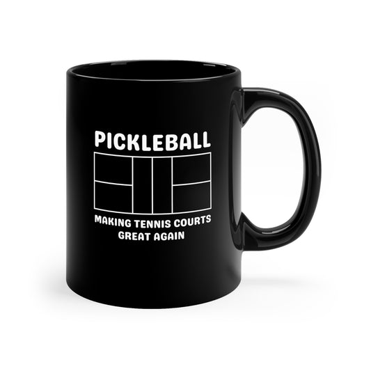 Pickleball Making Tennis Courts Great Again Mug