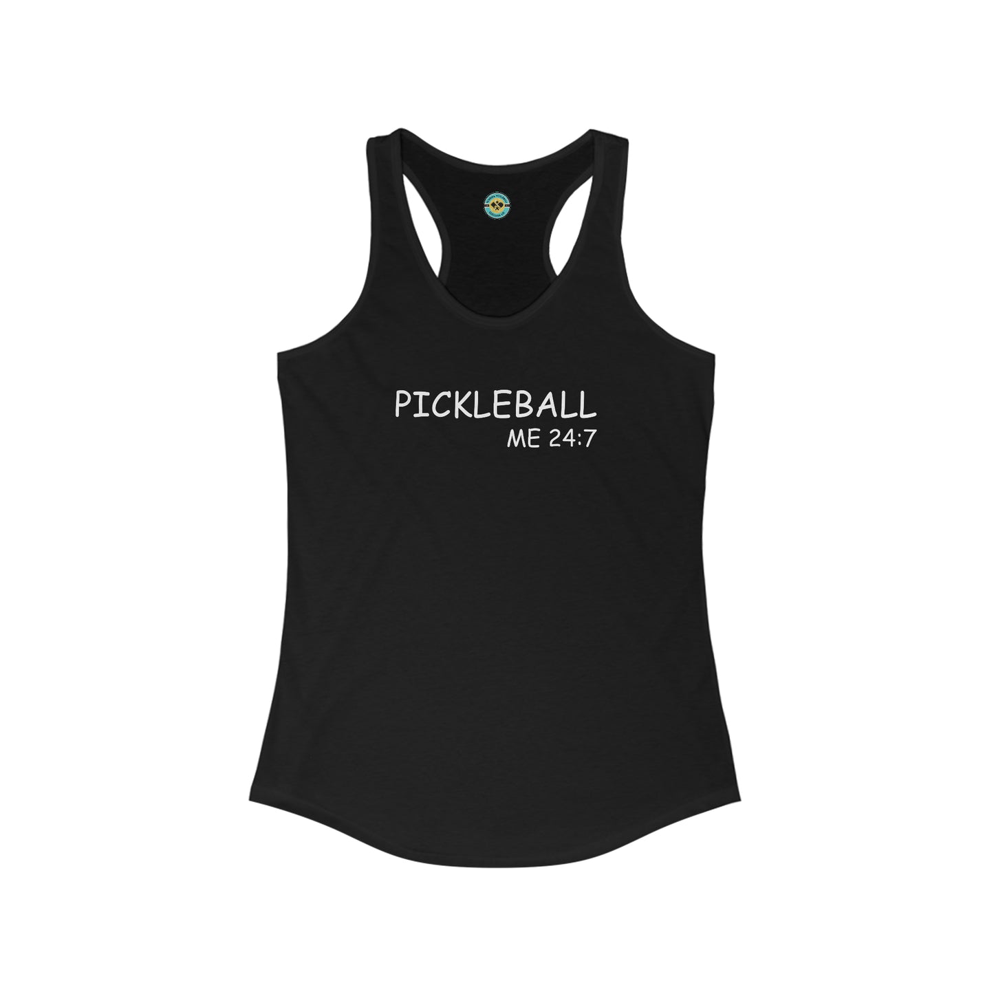 Pickleball Me 24:7 Women's Racerback Tank