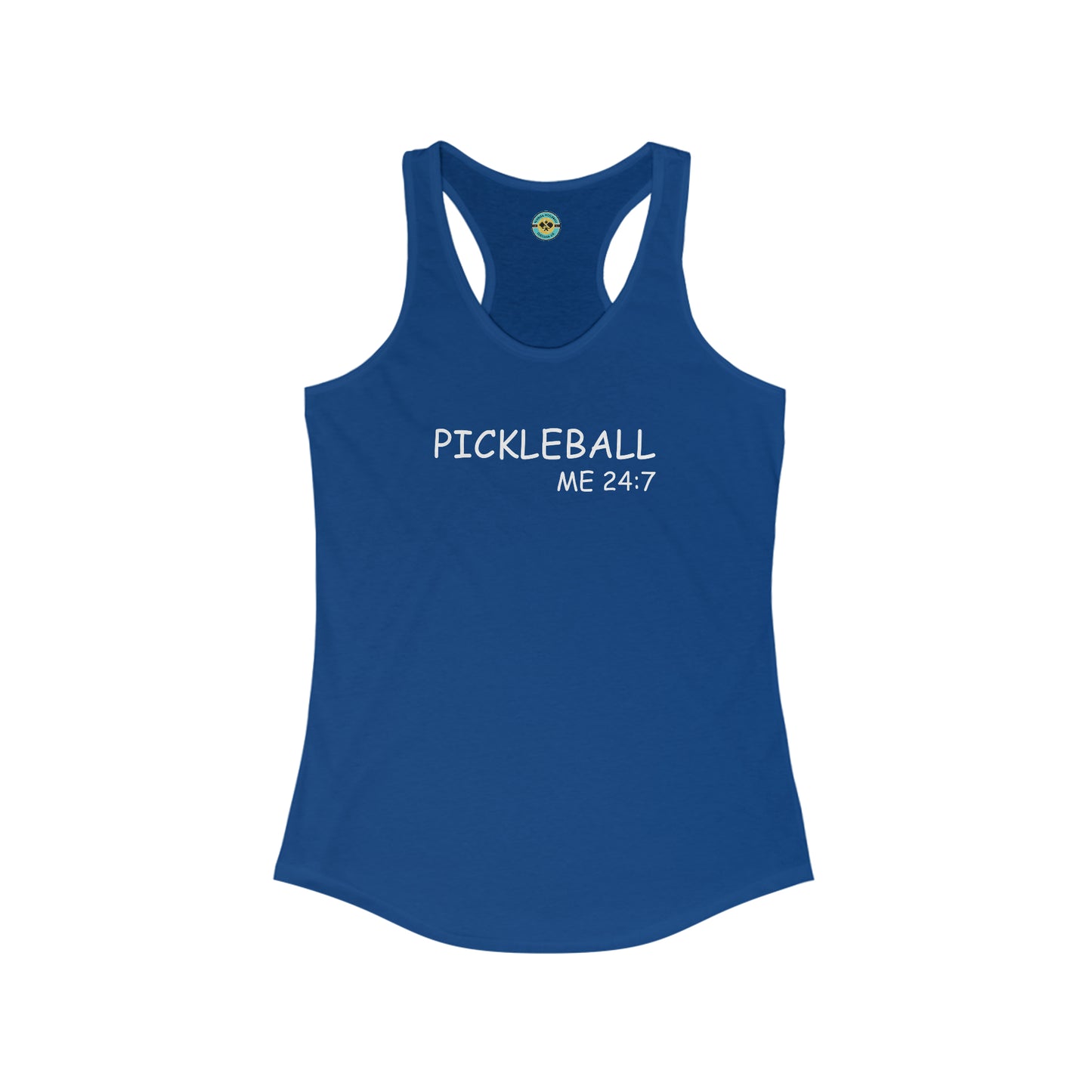 Pickleball Me 24:7 Women's Racerback Tank