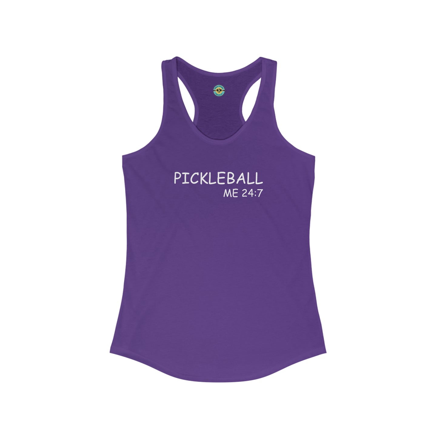 Pickleball Me 24:7 Women's Racerback Tank