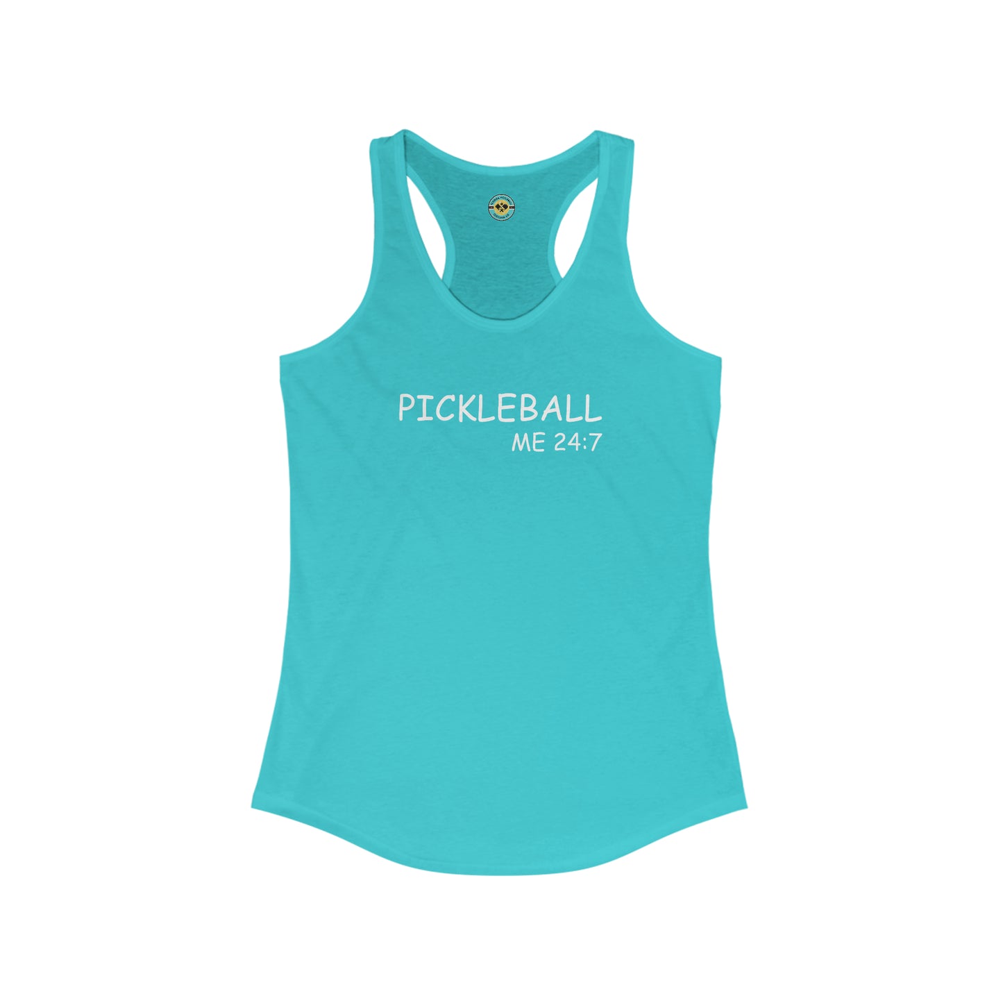 Pickleball Me 24:7 Women's Racerback Tank