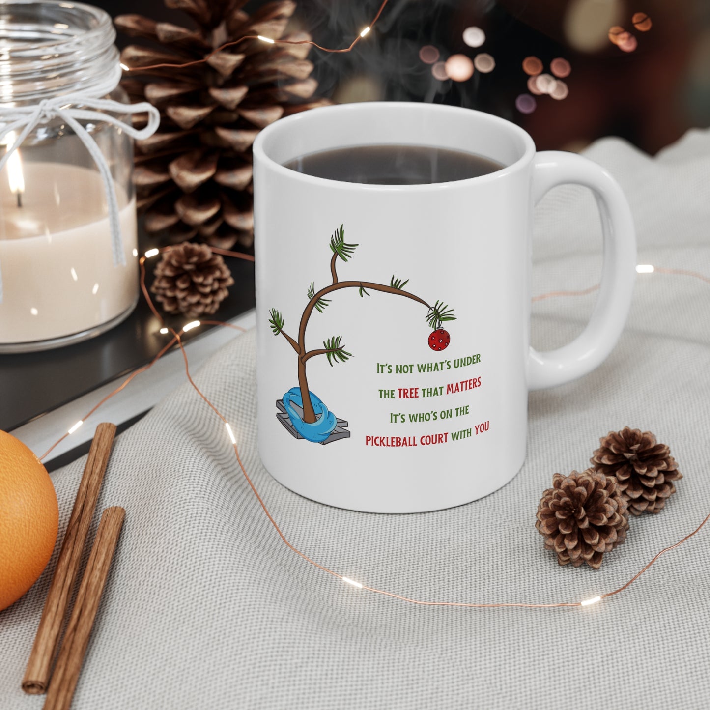 Under the Tree Pickleball Mug