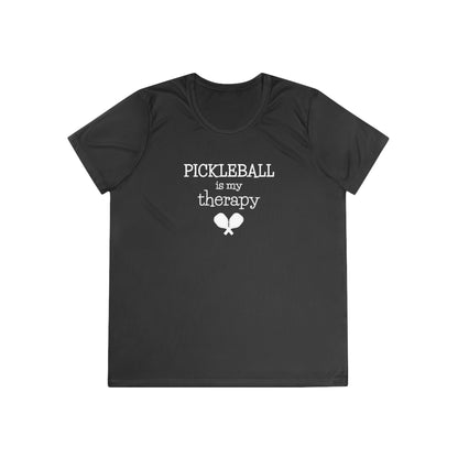 Pickleball Is My Therapy Women's Performance Tee