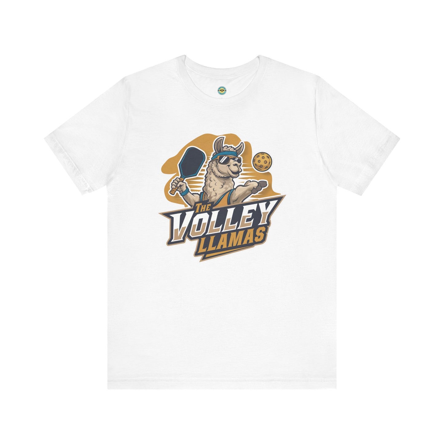 The Volley Llamas Pickleball Team Unisex Tee