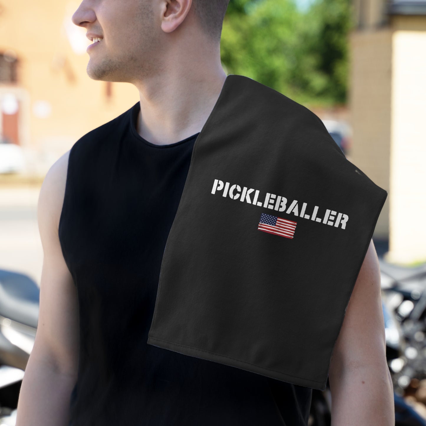 Pickleballer USA Sport Towel