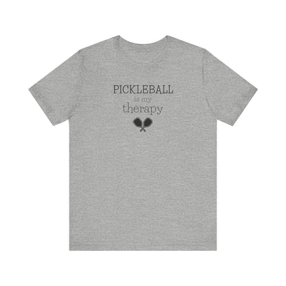 Pickleball Is My Therapy Unisex Tee (Express Delivery)