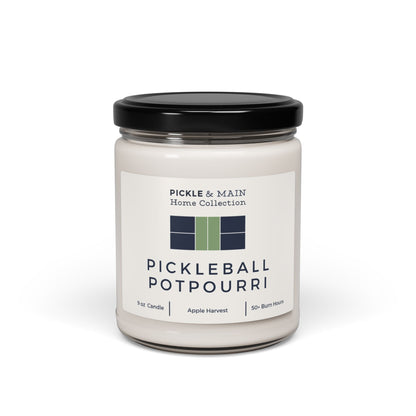 Pickleball Potpourri Scented Soy Candle, 9oz