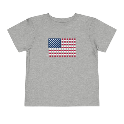 Pickleball Flag Toddler Tee