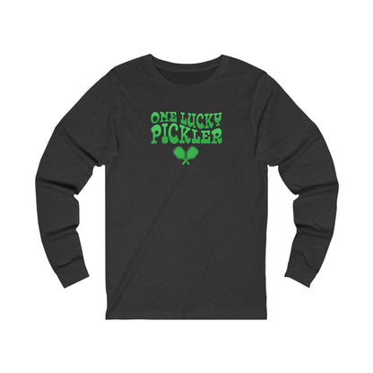 One Lucky Pickler Unisex Long Sleeve Tee