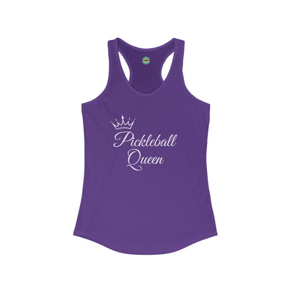 Pickleball Queen Racerback Tank