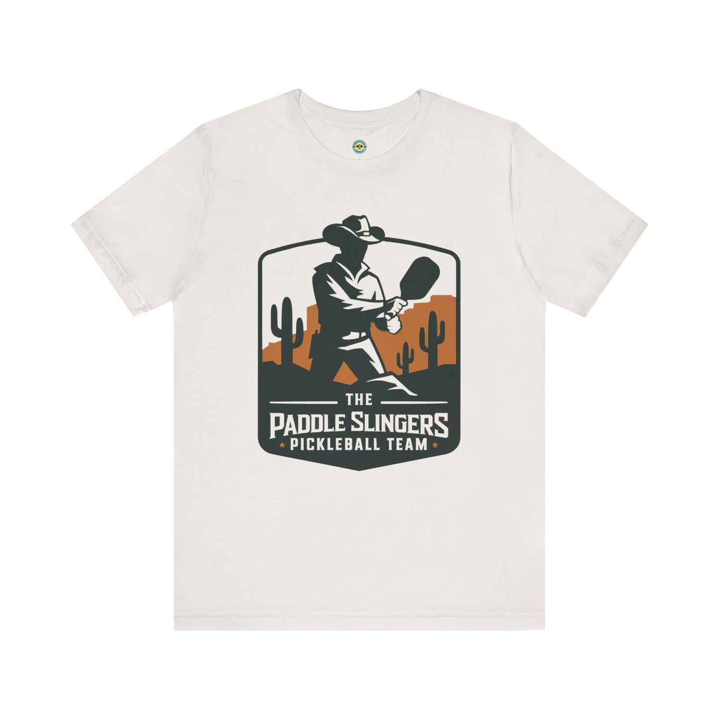 The Paddle Slingers Pickleball Team Unisex Tee