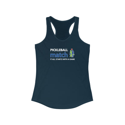 Pickleball Match Women's Racerback Tank