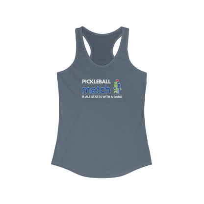 Pickleball Match Women's Racerback Tank