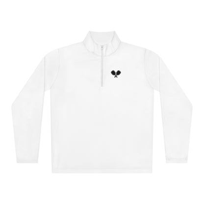 Crossed Paddles Unisex Quarter-Zip Performance Pullover