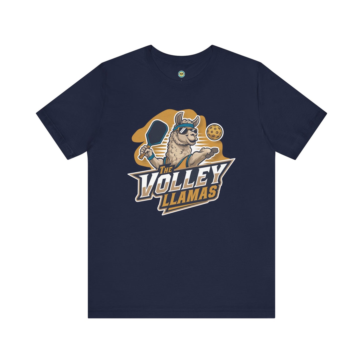 The Volley Llamas Pickleball Team Unisex Tee