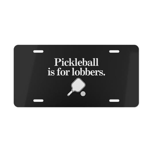 pickleball vanity plate