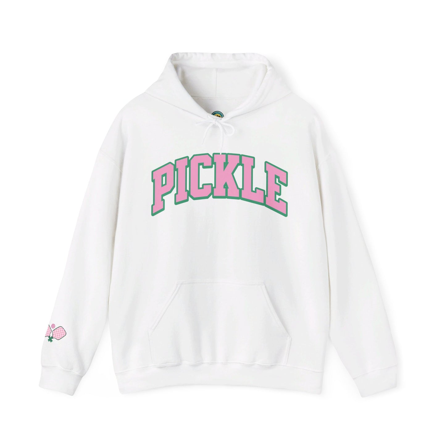 PICKLE Unisex Hoodie with Sleeve Graphic