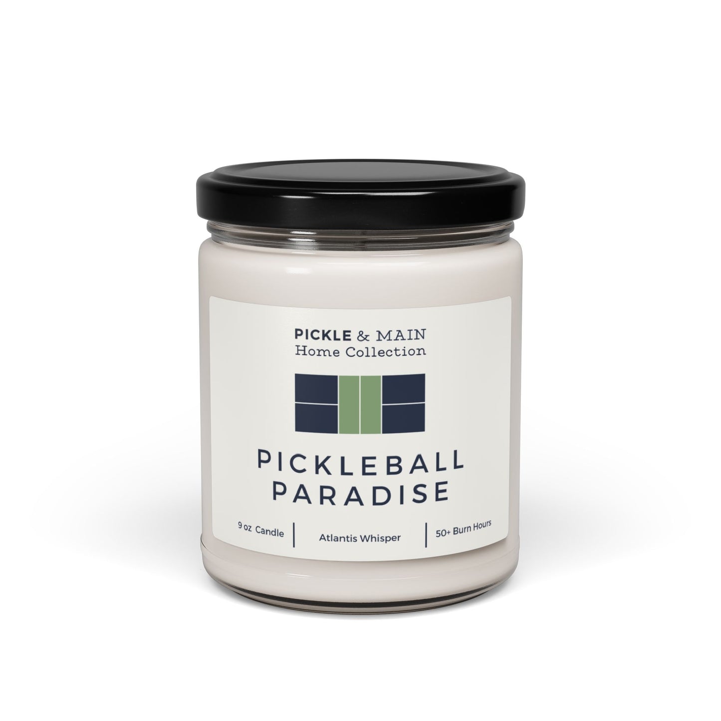 Pickleball Paradise Scented Soy Candle, 9oz