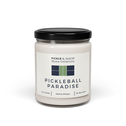 Pickleball Paradise Scented Soy Candle, 9oz