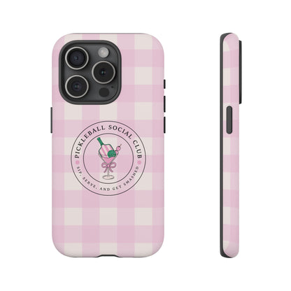 Pickleball Social Club Phone Case