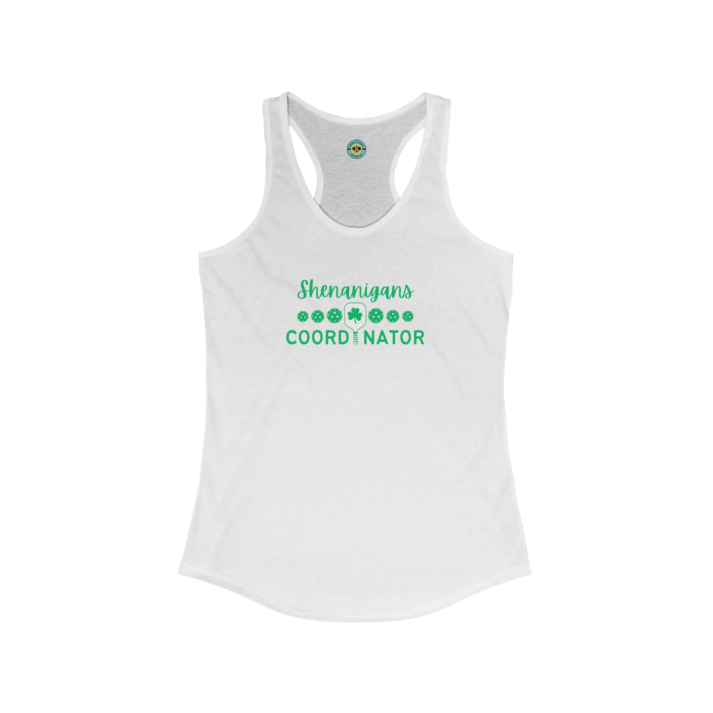 Shenanigans Coordinator Women's Racerback Tank