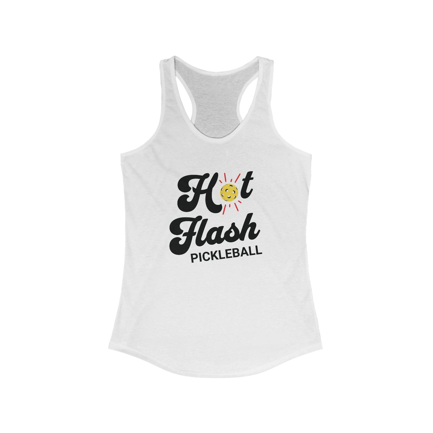 Hot Flash Pickleball Women's Racerback Tank