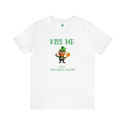 Kiss Me I'm A Pickleball Player Unisex Tee