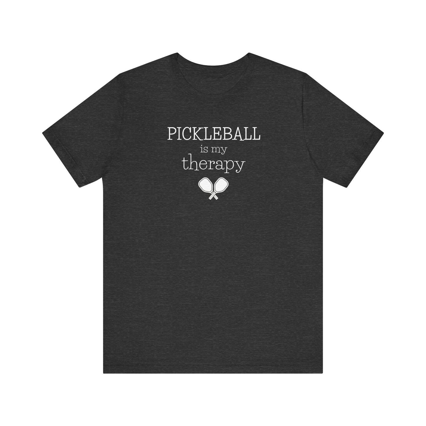 Pickleball Is My Therapy Unisex Tee (Express Delivery)