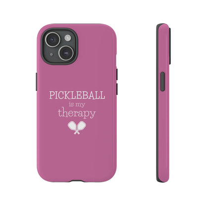 Pickleball Is My Therapy Pickleball Phone Case