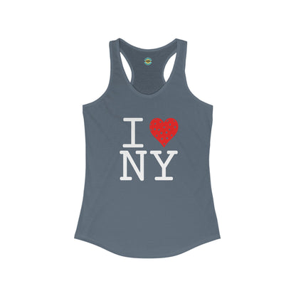 I Heart NY Pickleball Women's Racerback Tank