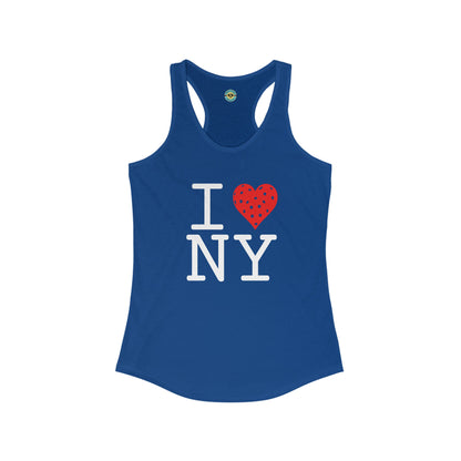 I Heart NY Pickleball Women's Racerback Tank