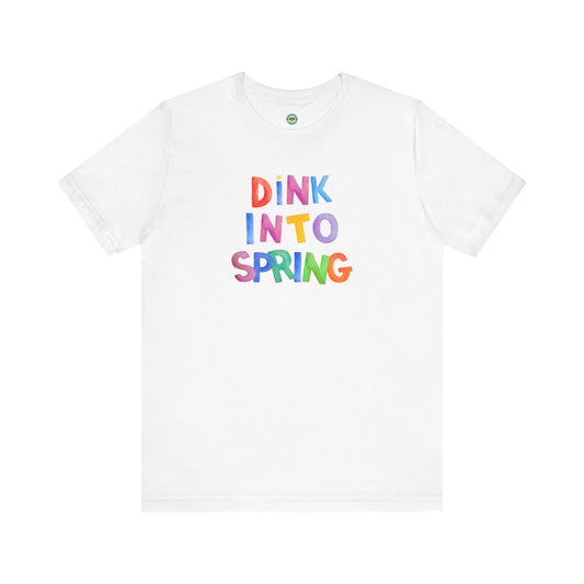 Dink Into Spring v2 Pickleball Unisex Tee