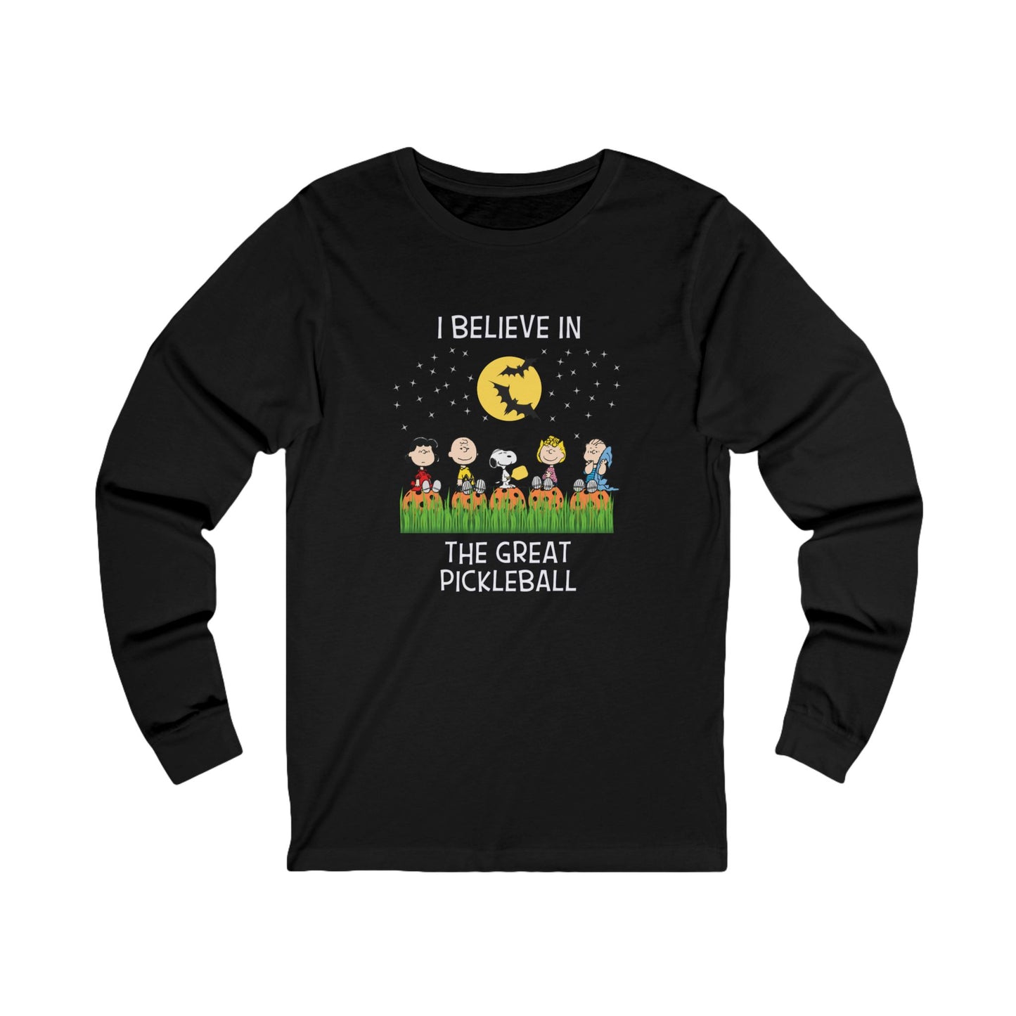 I Believe In The Great Pickleball Unisex Long Sleeve Tee