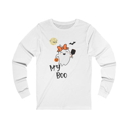 My Boo Pickleball Unisex Long Sleeve Tee v1