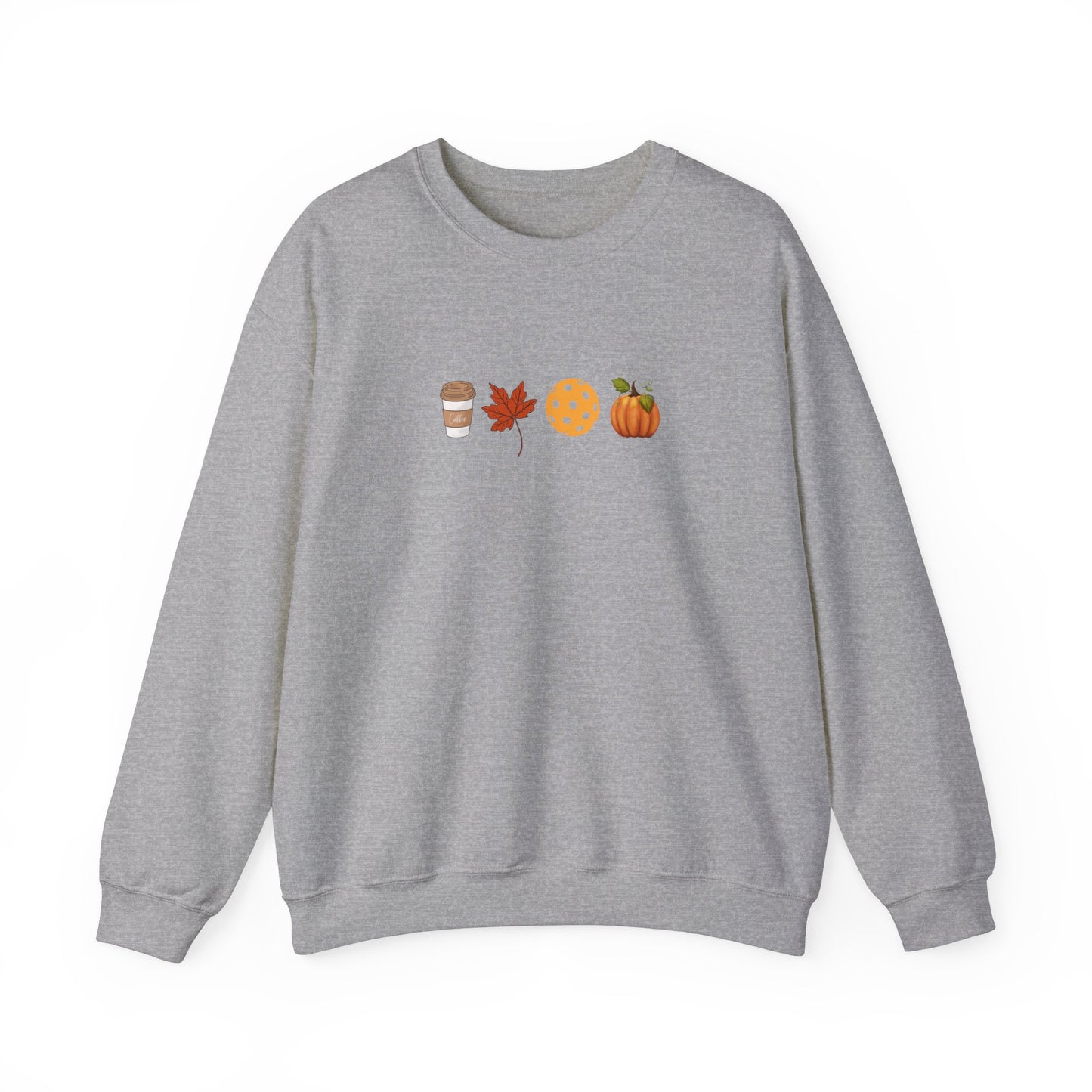 Fall Pickleball Symbols Unisex Sweatshirt