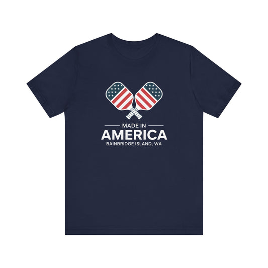Made In America Pickleball Unisex Tee (Express Delivery)