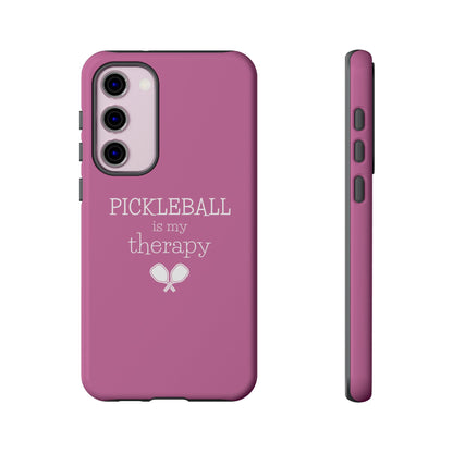 Pickleball Is My Therapy Pickleball Phone Case