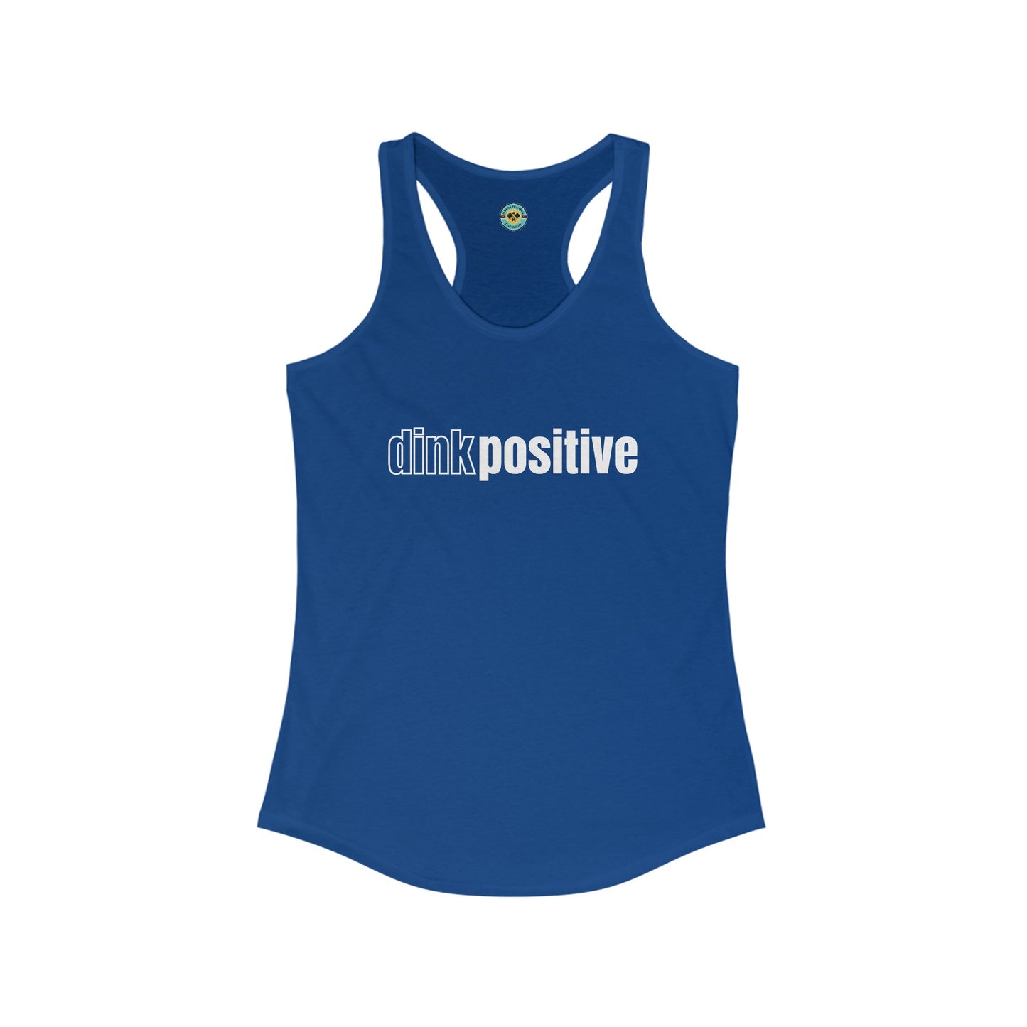 Dink Positive Women's Racerback Tank