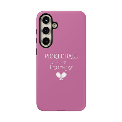 Pickleball Is My Therapy Pickleball Phone Case