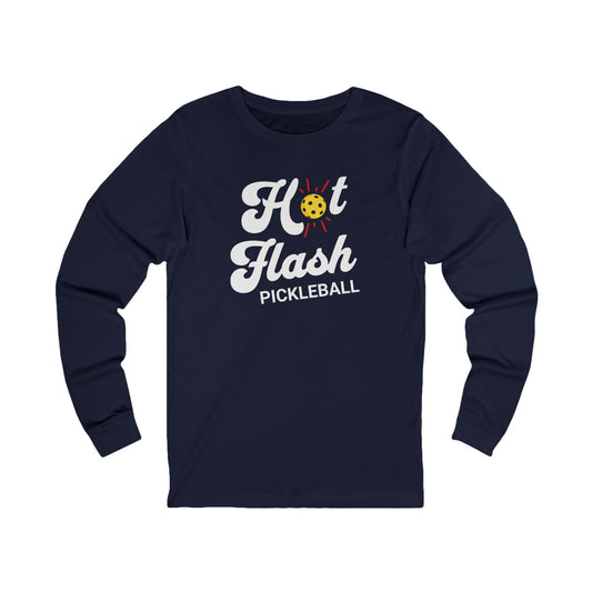 Hot Flash Pickleball Unisex Long Sleeve Tee