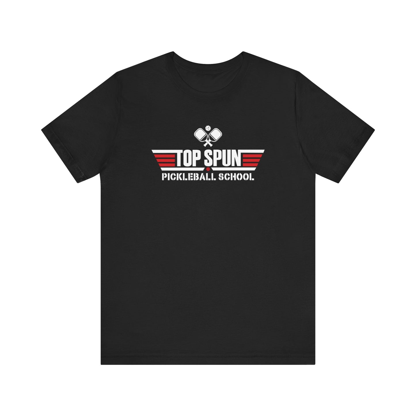 Top Spun Pickleball School Unisex Tee (Express Delivery)