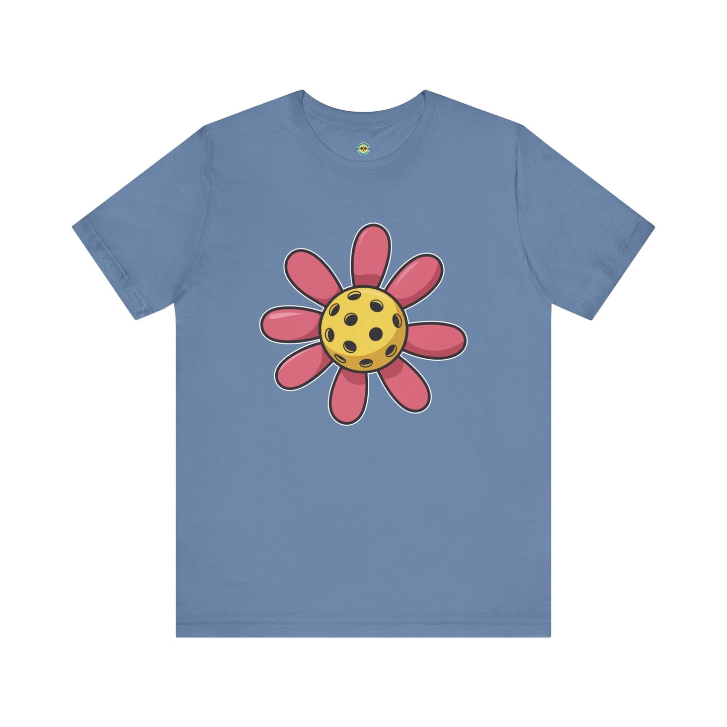 Pickleball Flower Unisex Tee