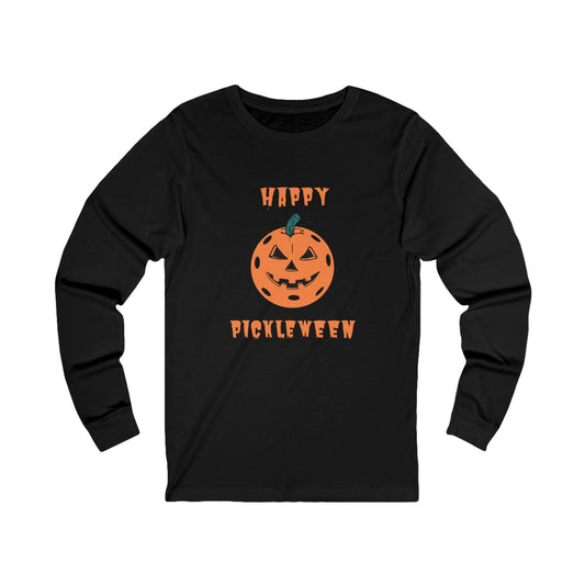 Happy Pickleween Unisex Long Sleeve Tee