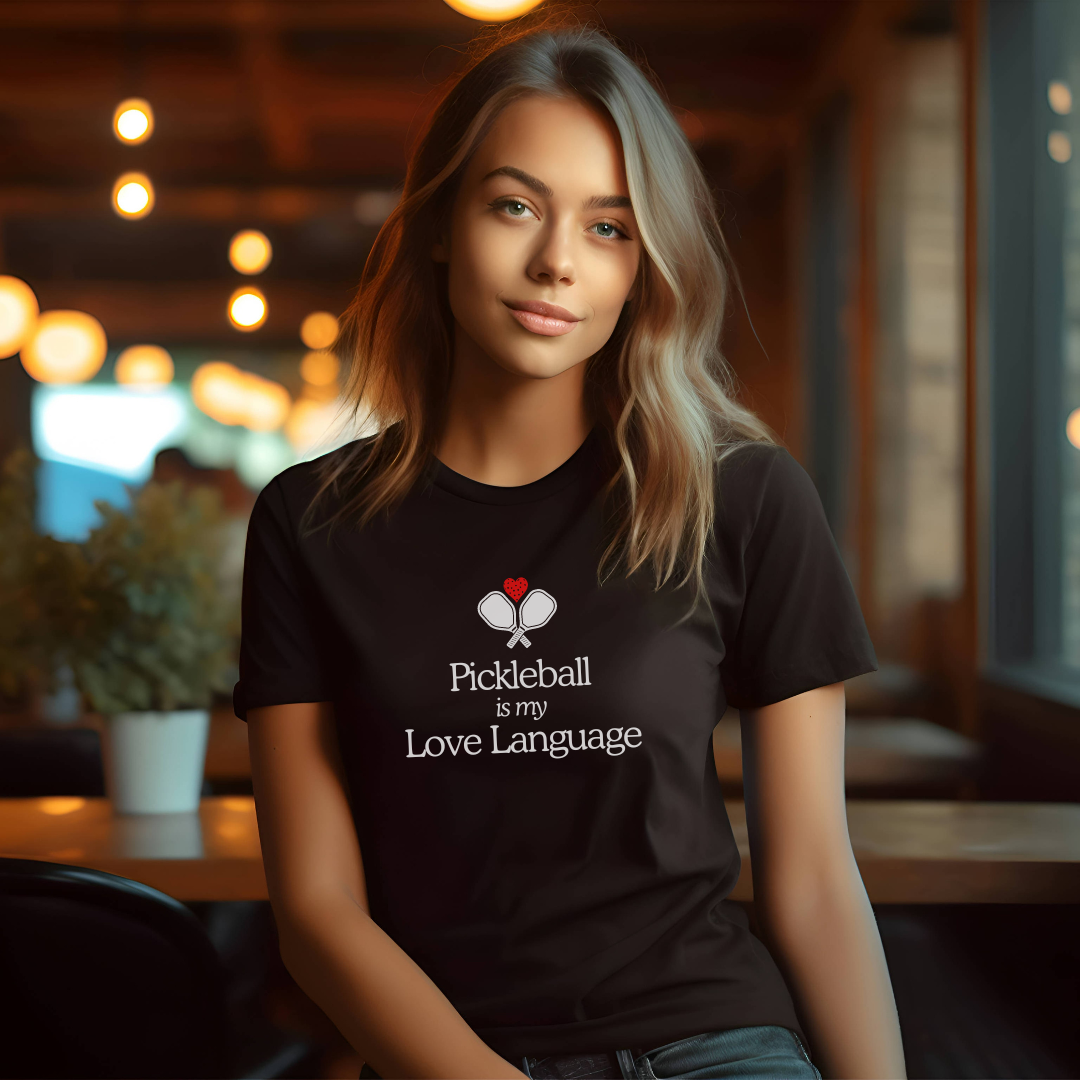 Pickleball Is My Love Language Unisex Tee