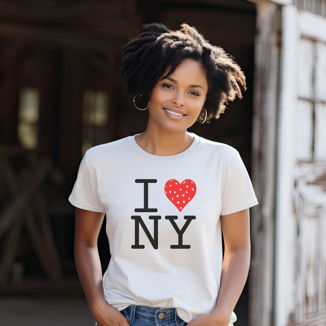 I Heart NY Pickleball Unisex Tee