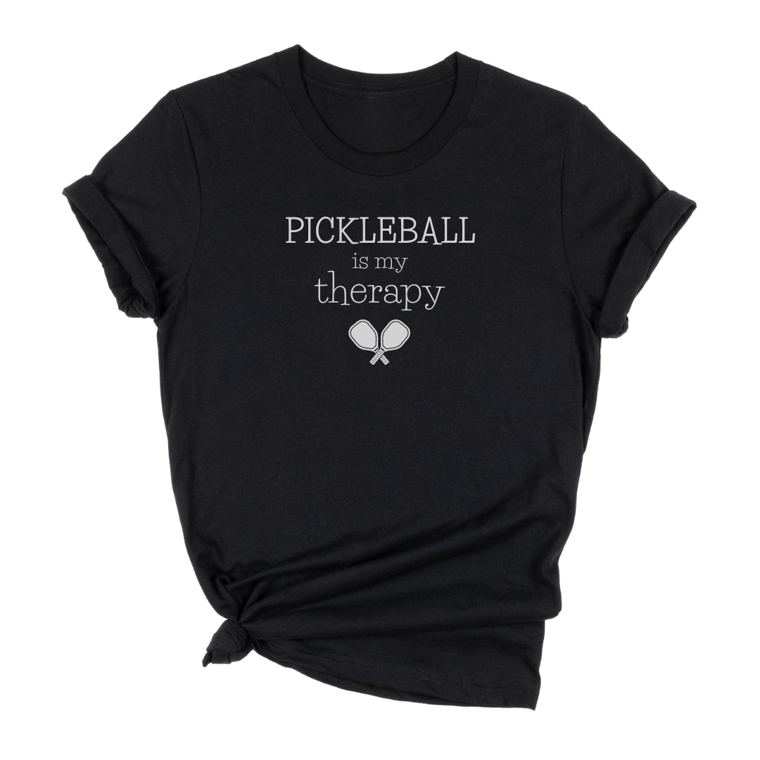 Pickleball Is My Therapy Unisex Tee