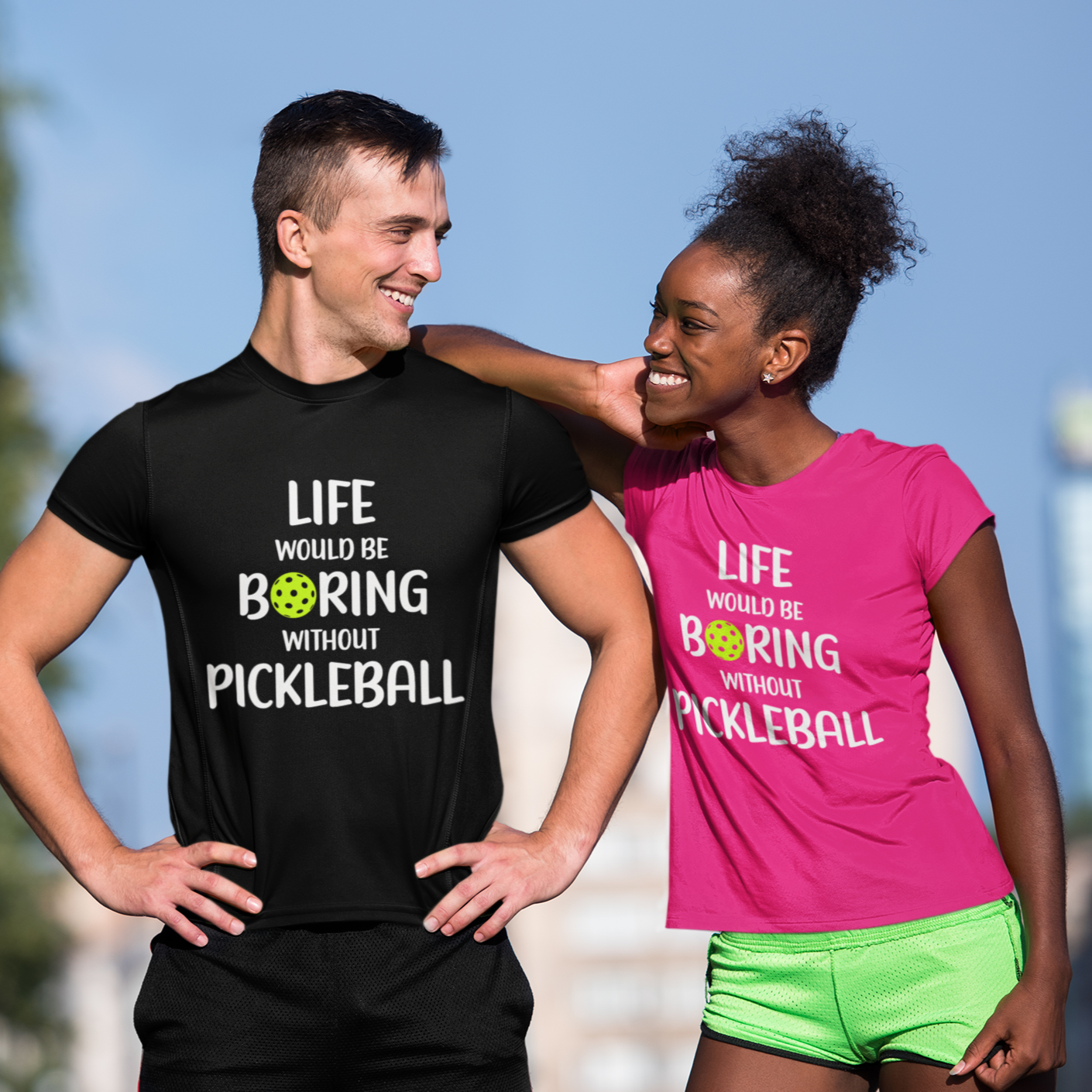 Life Would Be Boring Without Pickleball Unisex Tee