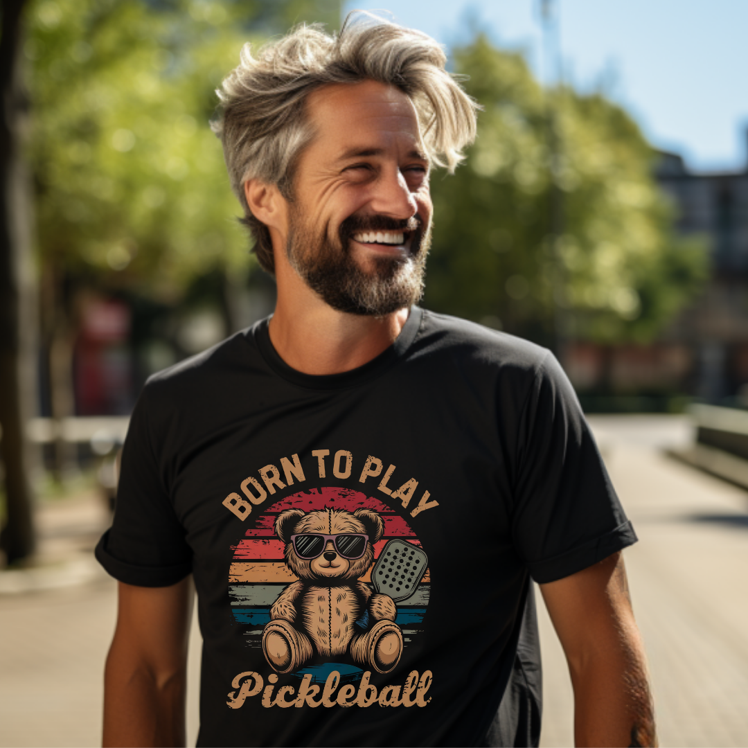 Born To Play Pickleball Unisex Tee